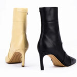 Fave Mid Boots in Cream & Black 1