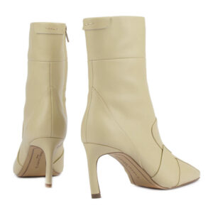 Fave Mid Boots in Cream Yellow 3