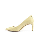 Fave Pump in Nappa Leather Cream Yellow 3