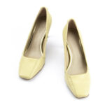 Fave Pump in Nappa Leather Cream Yellow 7