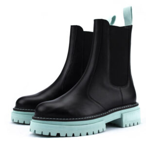 North Sea Mid Boots in Light Blue 1