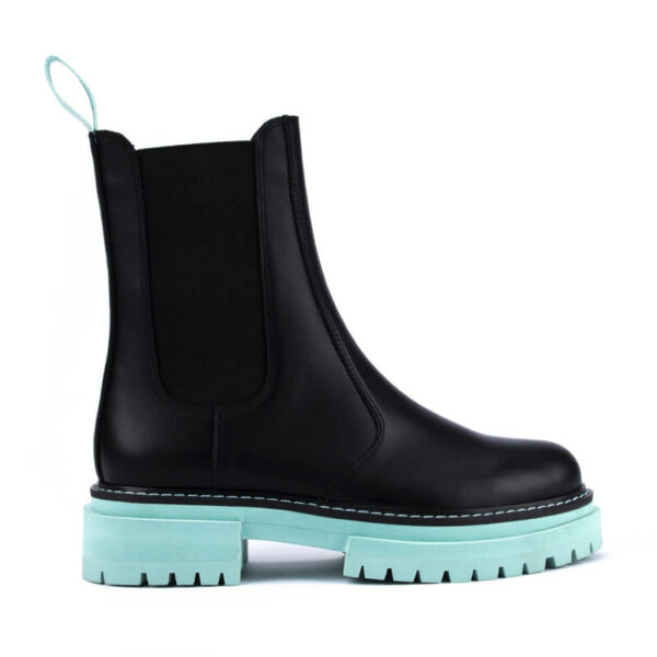 North Sea Mid Boots in Light Blue 2