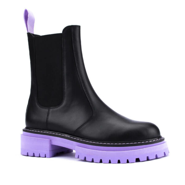 North Sea Mid Boots in Purple 2