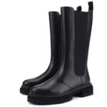 North Sea Tall Boots in Electric Black 4