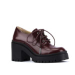 TK Drfit Lace Boots in Burgendy 1