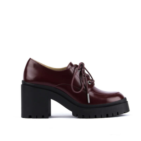 TK Drfit Lace Boots in Burgendy 2