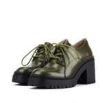 TK Drfit Lace Boots in Olive Green 3