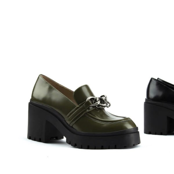 TK Drift Loafter in Black & Green