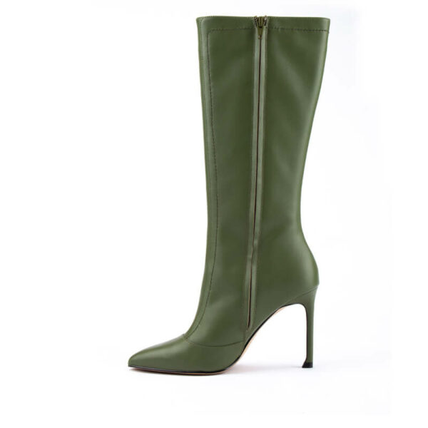 True North Nappa Hight Boots in Olive Green 1