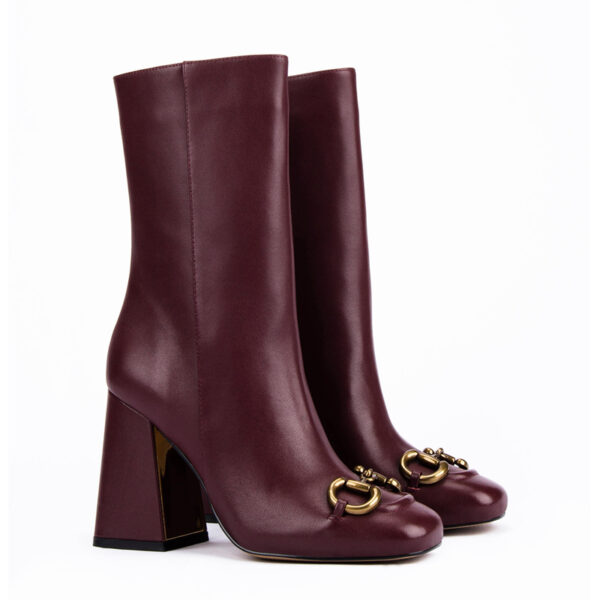 Winsome Boots in Burgendy 2