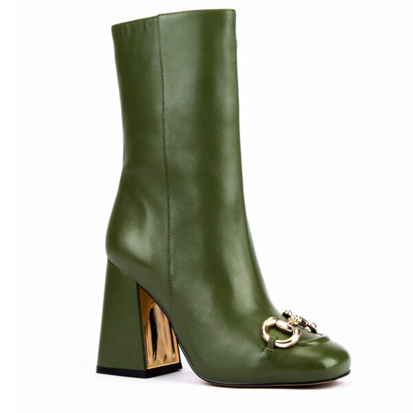 Winsome Boots in Olive Green