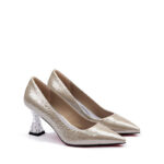 Factory Custom Pump Shoes in Beige 1