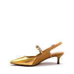 Trendy Metallic Leather High Heels with 5cmHeels 2